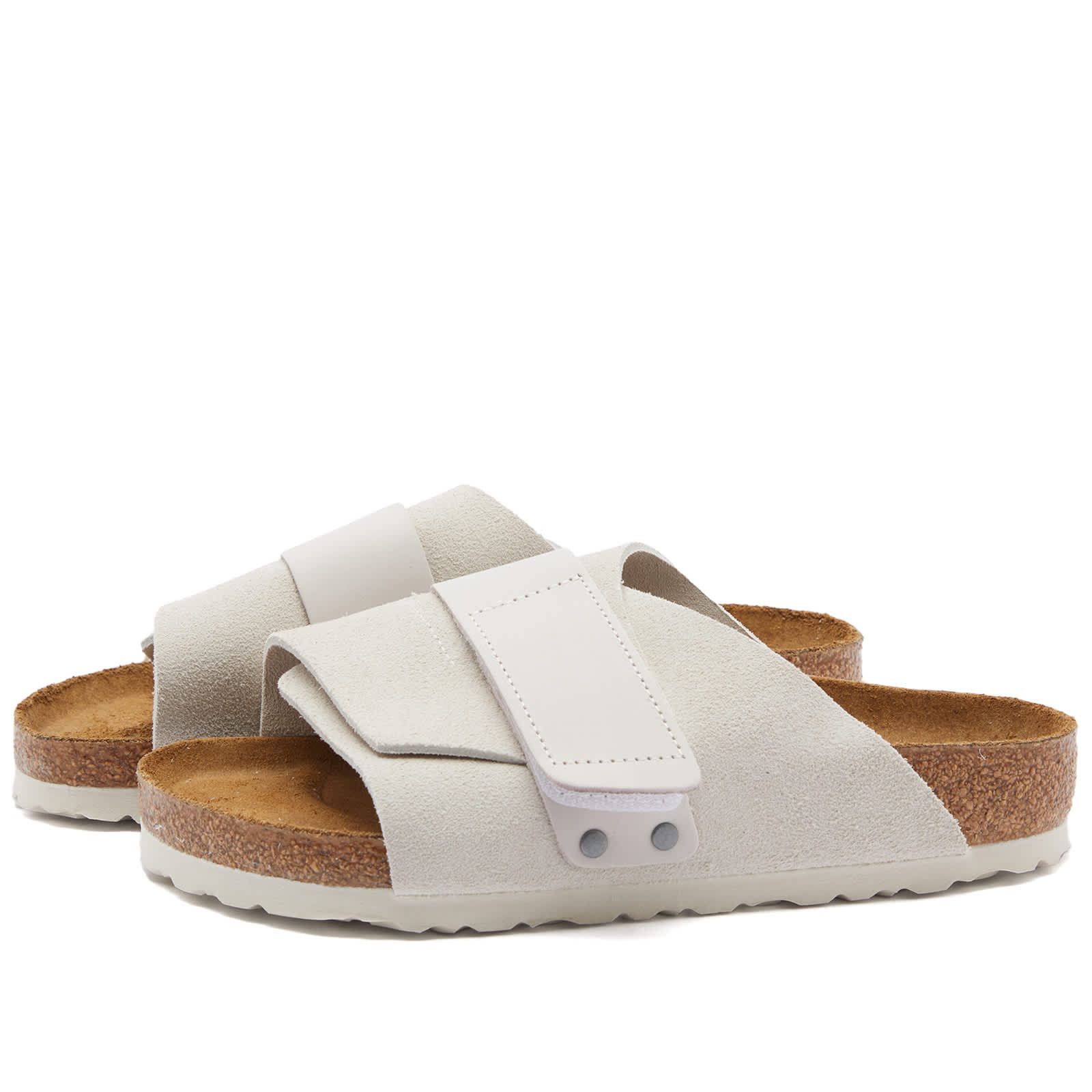 Birkenstock BIRKENSTOCK KYOTO ANTIQUE WHITE SUEDE 1024535 US 8 EU 41 Size US 8 / EU 41 - 1 Thumbnail