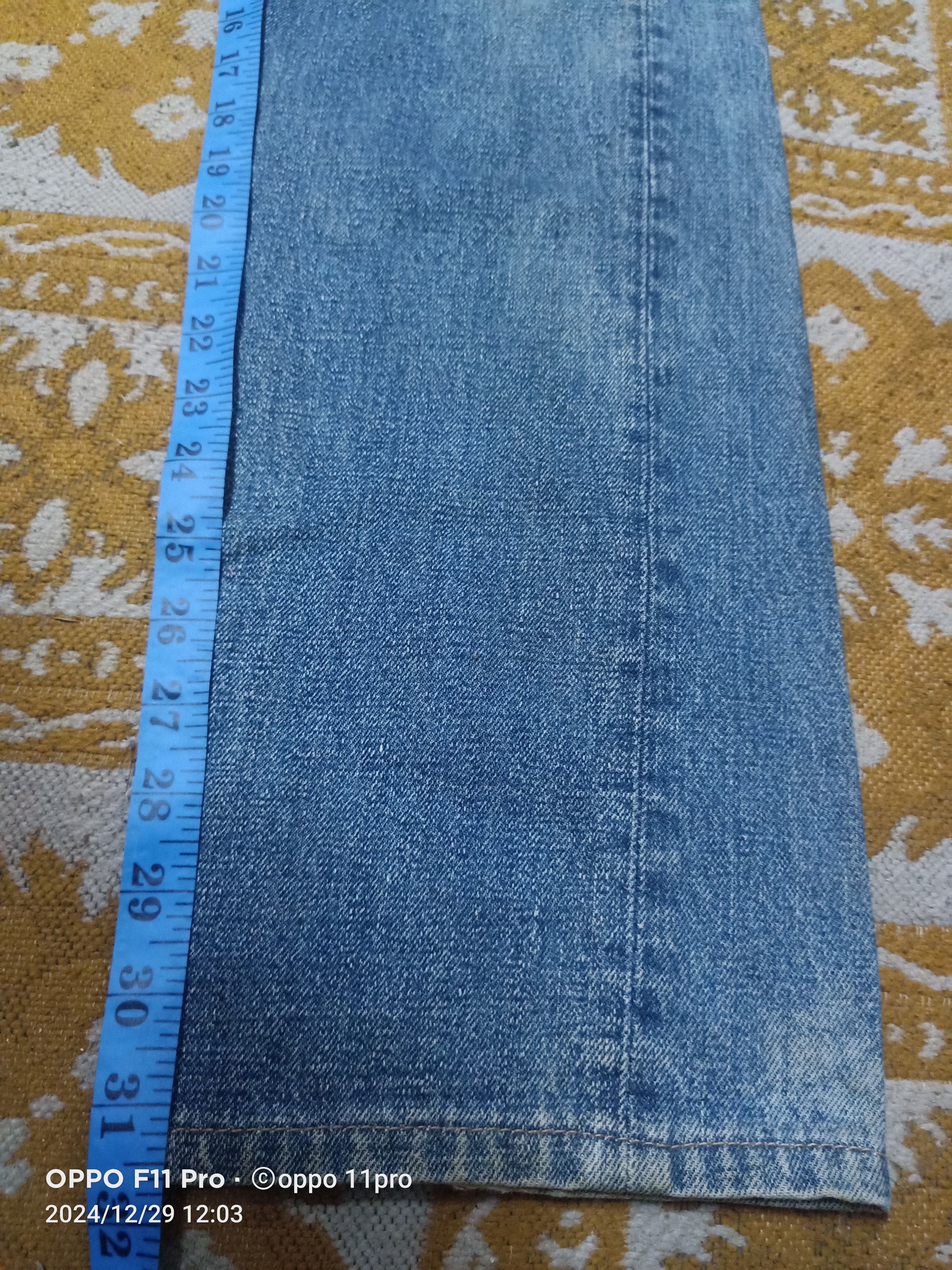 45rpm × Japanese Brand 45 Rpm Denim SunFaded Vintage Distressdenim Size US 34 / EU 50 - 15 Thumbnail