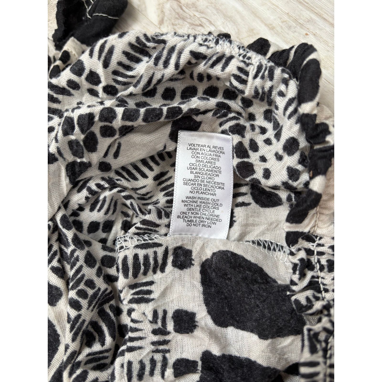 Other Daisy Fuentes | Geometric Print Puff Sleeve Blouse | Small Size S / US 4 / IT 40 - 5 Thumbnail