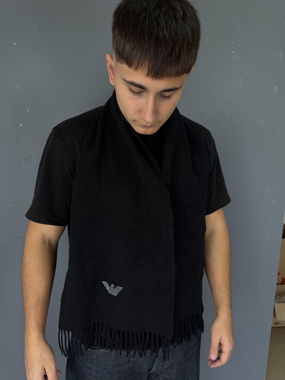 Giorgio Armani Giorgio Armani Scarf / Muffler / Neckwear Size ONE SIZE - 5 Thumbnail