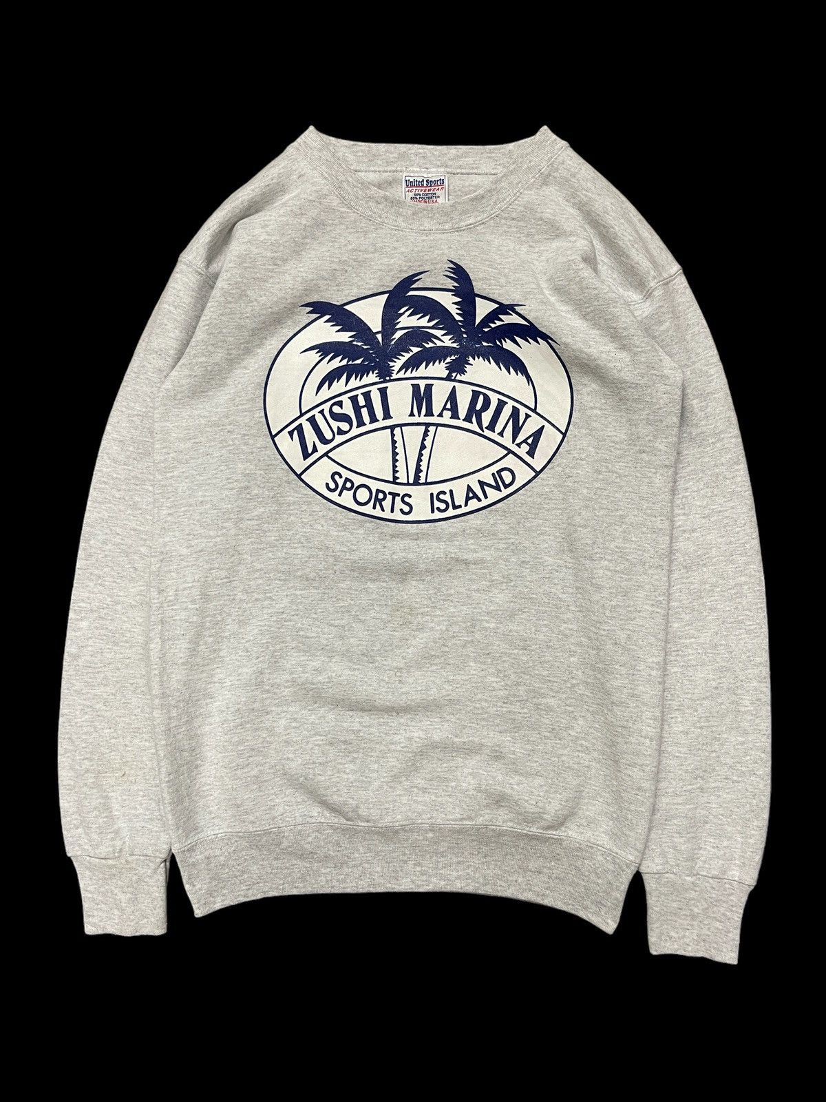 Vintage 90s Zushi Marina Hawaiian Sweatshirt Size S / US 4 / IT 40 - 2 Thumbnail
