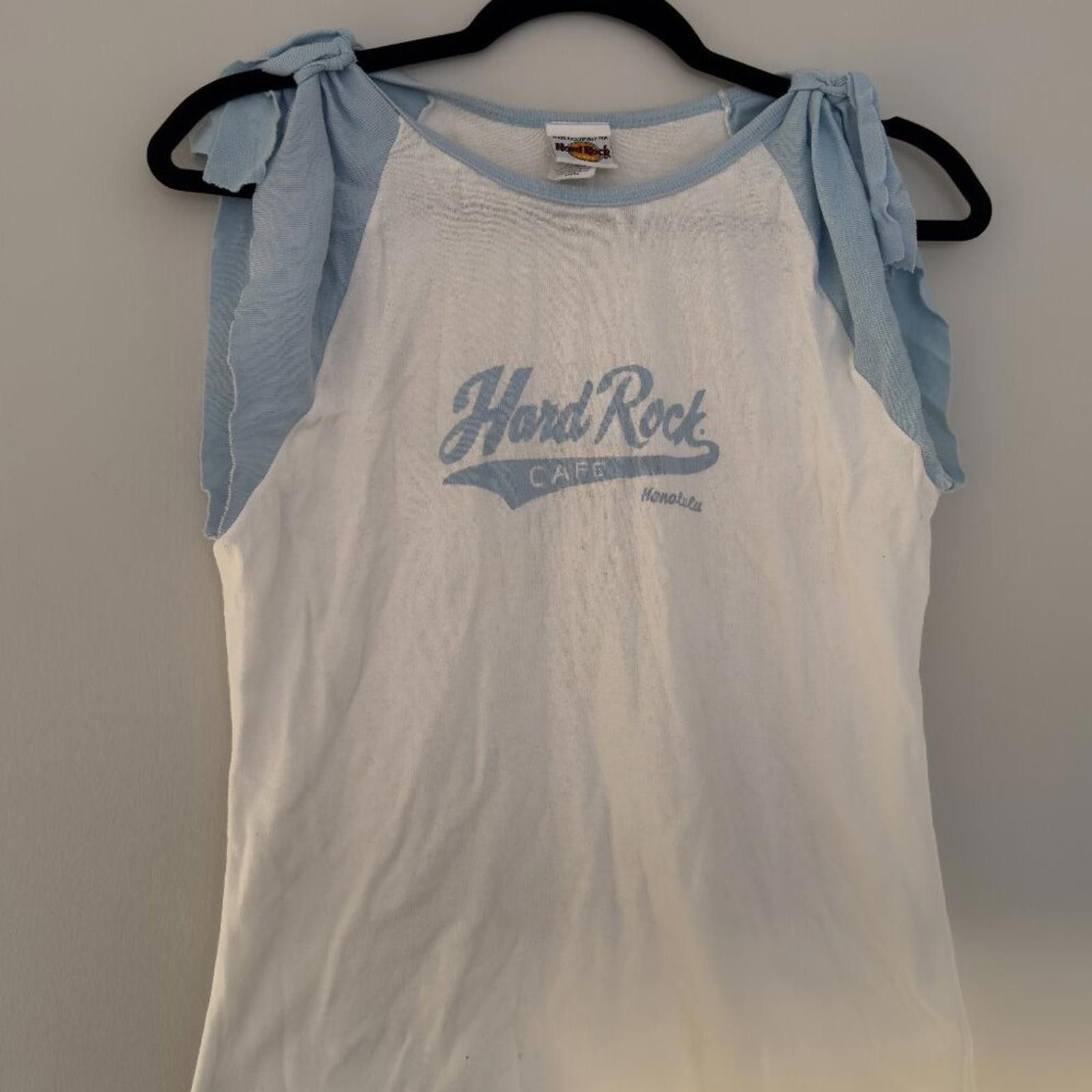 Hard Rock Cafe Y2K HARD ROCK CAFE HONOLULU RAGLAN TANK TOP Size L / US 10 / IT 46 - 2 Thumbnail