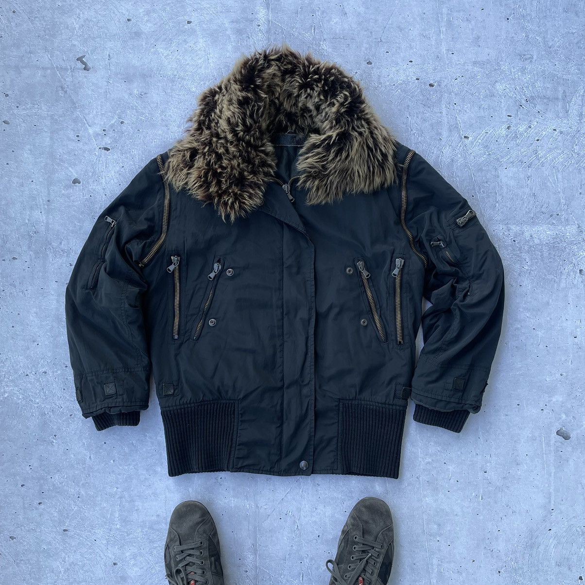 Designer × Japanese Brand de Barbara bui designer jacket and vest with wolf collar Size US S / EU 44-46 / 1 - 1 Thumbnail