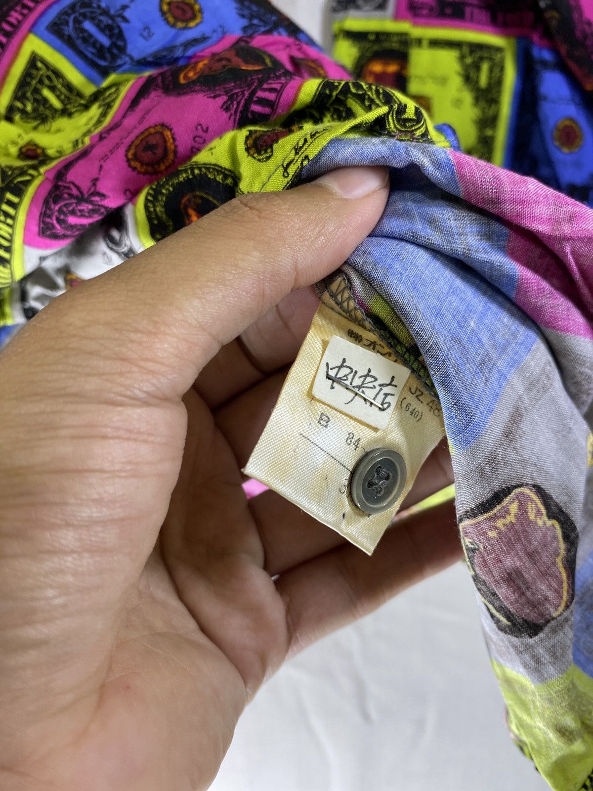 Jean Paul Gaultier iconic junior gaultier andy warhol dollars bills monogram Size US M / EU 48-50 / 2 - 4 Thumbnail