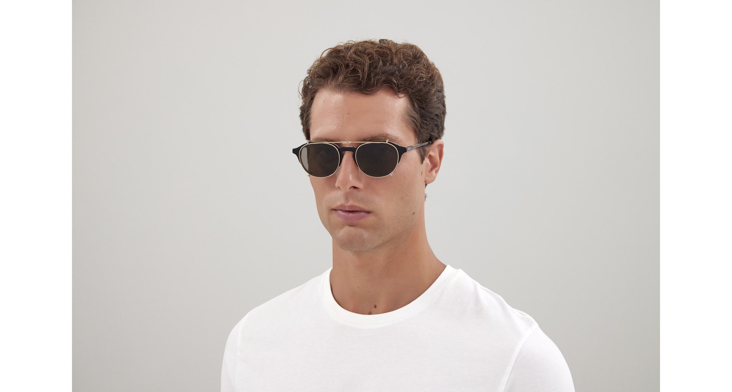 Gucci NEW GUCCI SUNGLASSES MEN ROUND BLACK GUCCI GG1212S 002 Size ONE SIZE - 3 Thumbnail