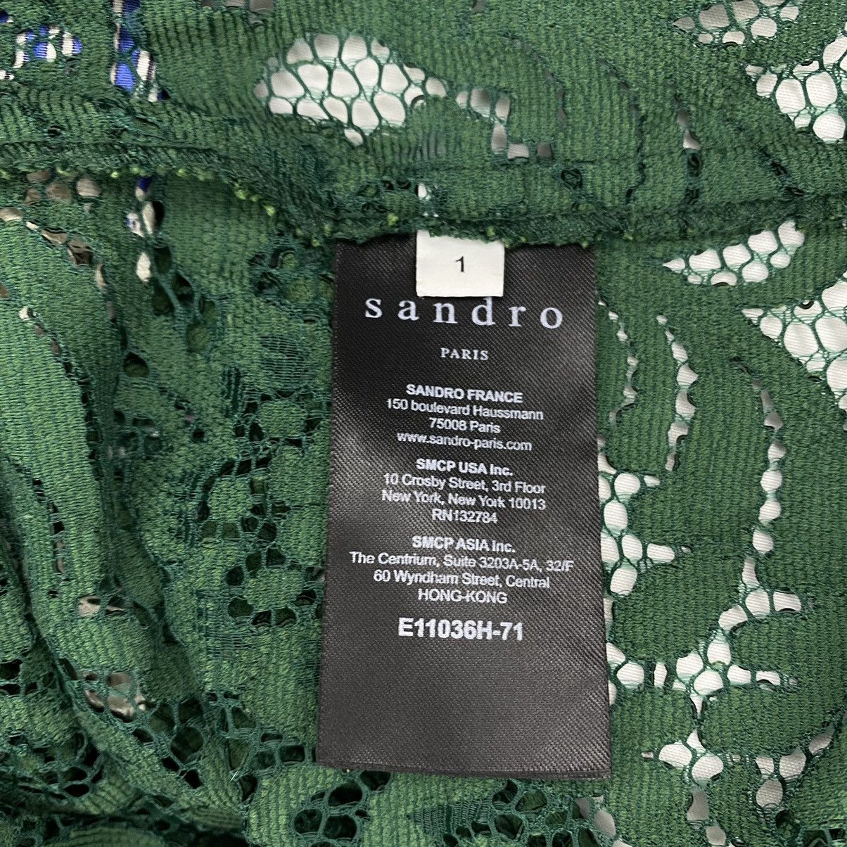 Sandro Sandro Lace Top Size S / US 4 / IT 40 - 7 Thumbnail