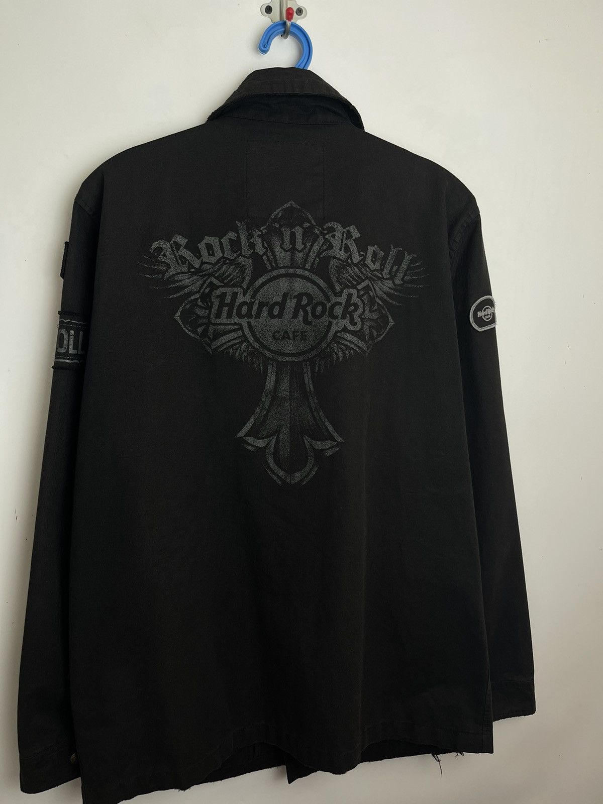 Hard Rock Cafe ✅RARE✅Hard Rock New York Rock Japan Jacket True fade Size US XXL / EU 58 / 5 - 19 Thumbnail