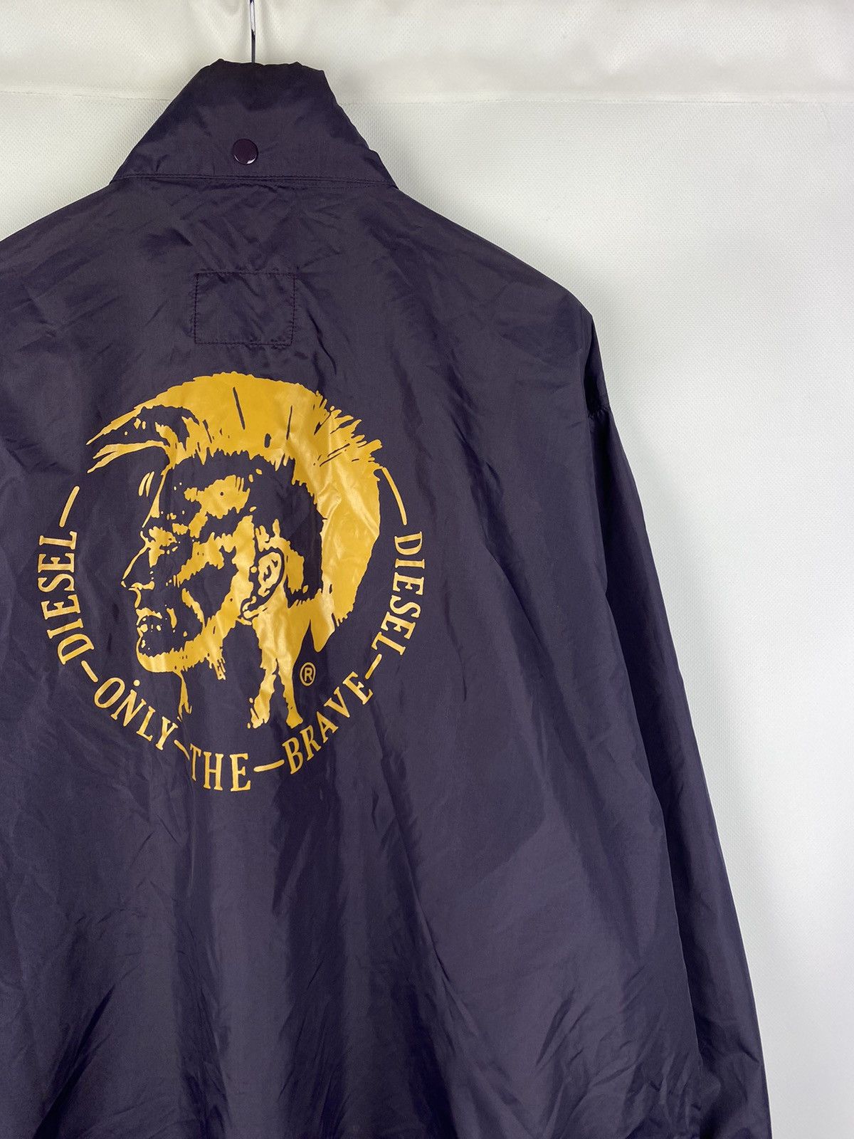 Diesel × Vintage VTG Diesel men’s nylon big logo coach jacket size L Size US L / EU 52-54 / 3 - 5 Thumbnail