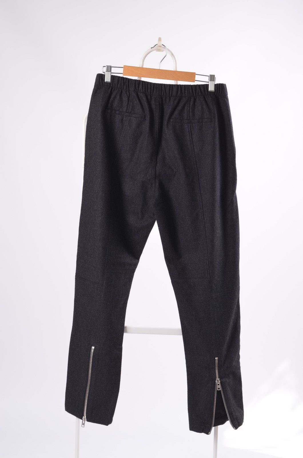 Givenchy Givenchy Zipper Slim Fit Wool Pants sz 50 Size US 32 / EU 48 - 3 Thumbnail