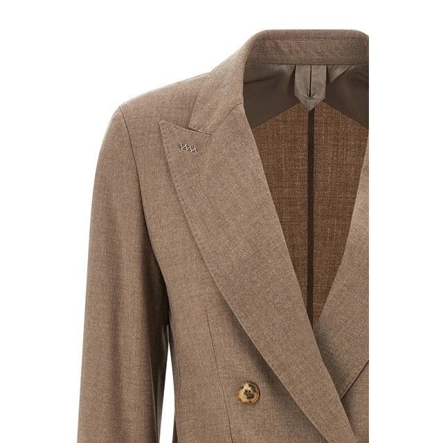 Max Mara MAX MARA Harald Beige Cashmere Blazer Jacket New & Authentic Size S / US 4 / IT 40 - 3 Thumbnail