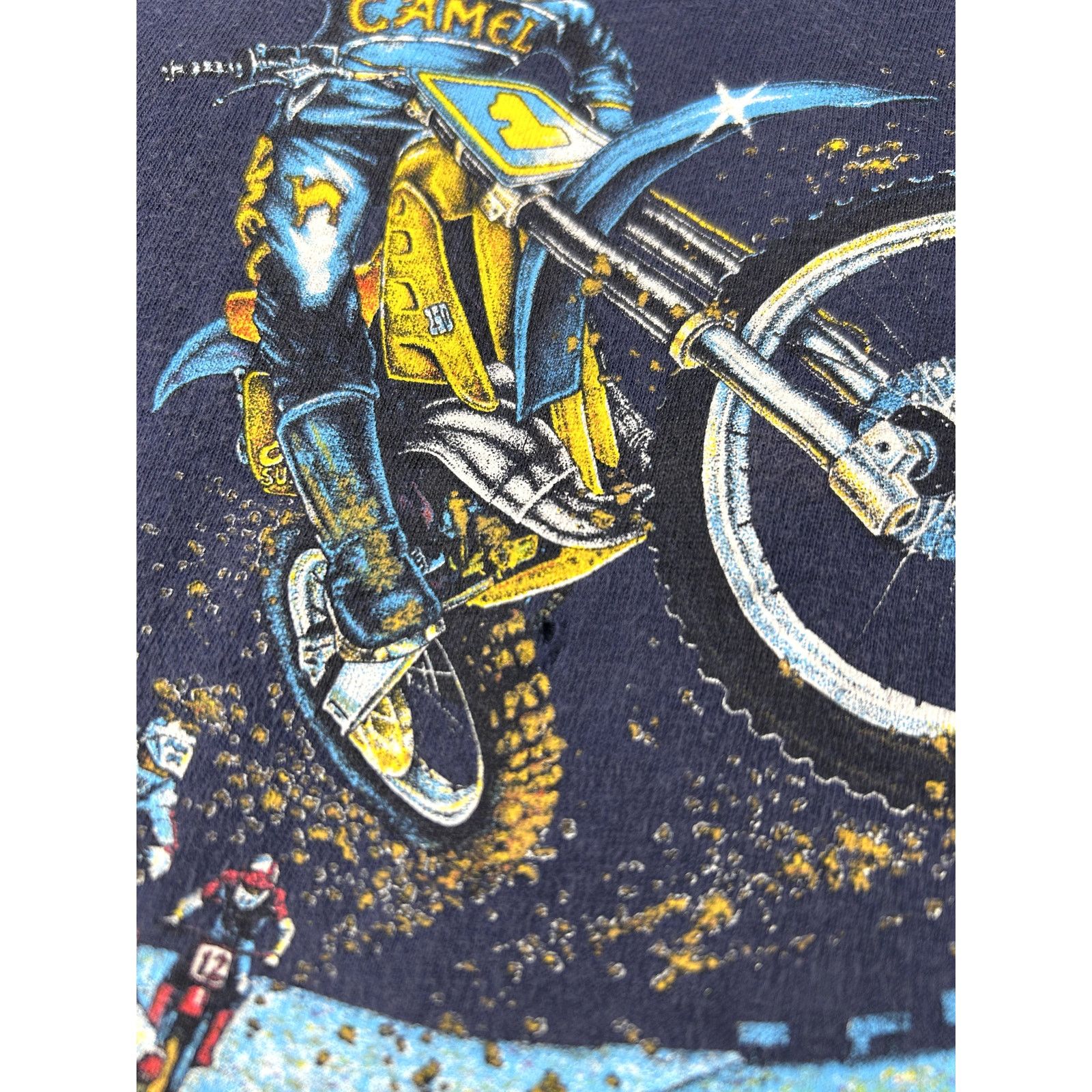 Camel VTG 1989 Camel Supercross Motocross Short Sleeve Shirt Rare Size US M / EU 48-50 / 2 - 10 Thumbnail