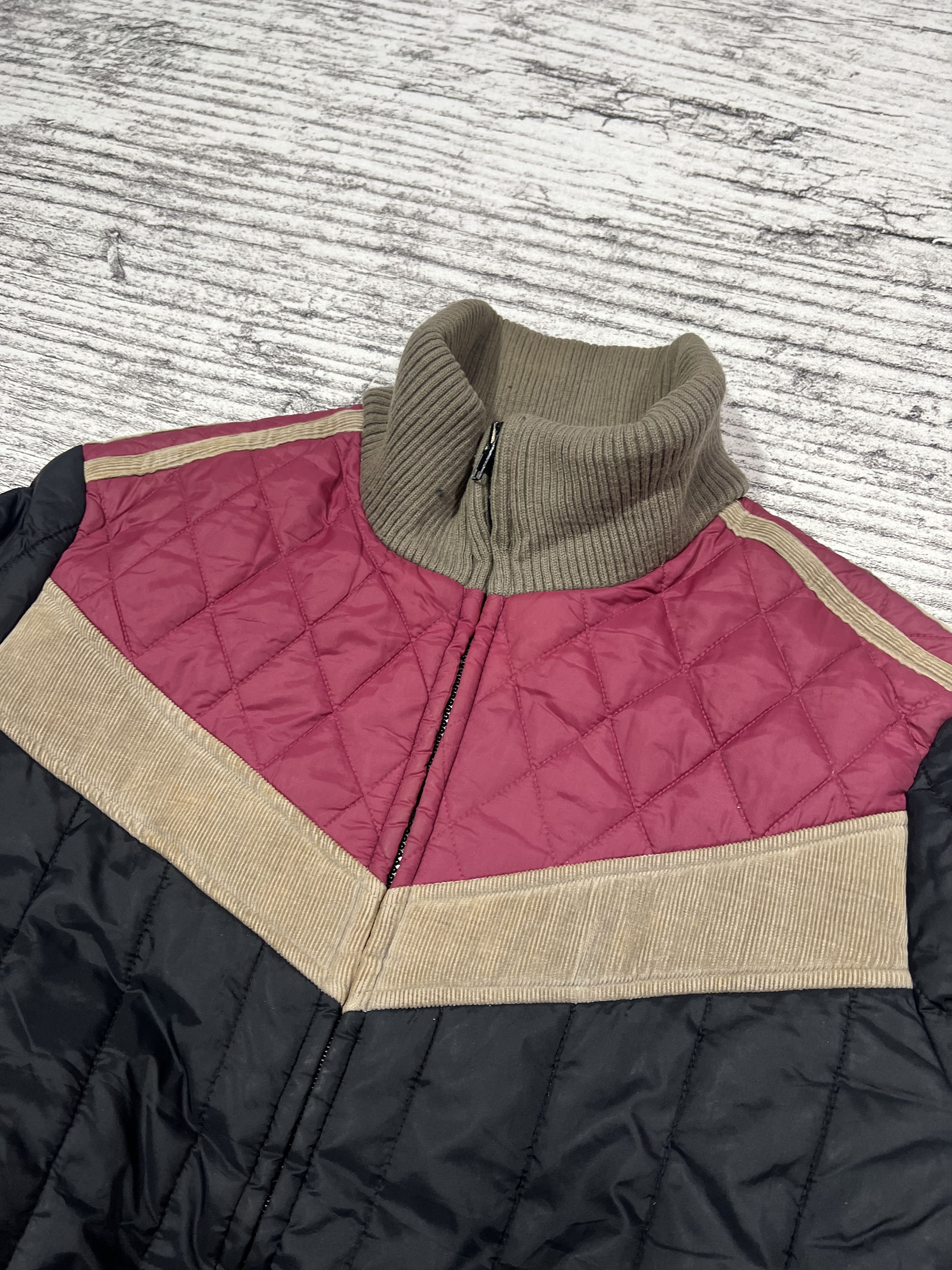 Katharine Hamnett London 2000s Katharine Hamnett Blouson Hybrid Puffer y2k Lgb Ifsix Size US L / EU 52-54 / 3 - 3 Thumbnail