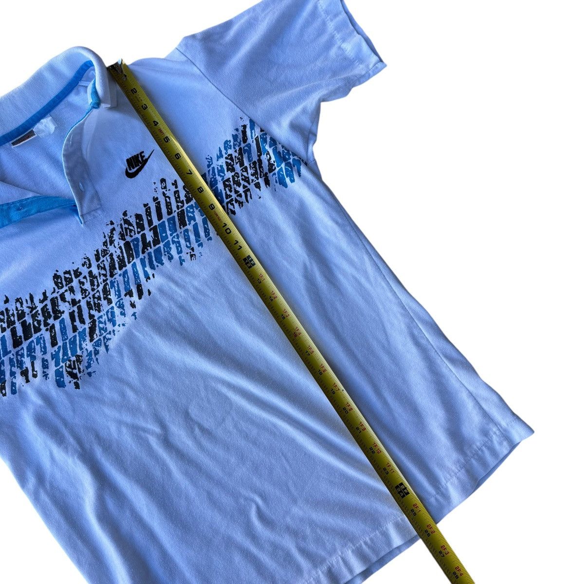 Nike × Vintage 80s Single Stiched Nike Court Tennis Vintage Polo Tee Shirt Size US M / EU 48-50 / 2 - 14 Thumbnail