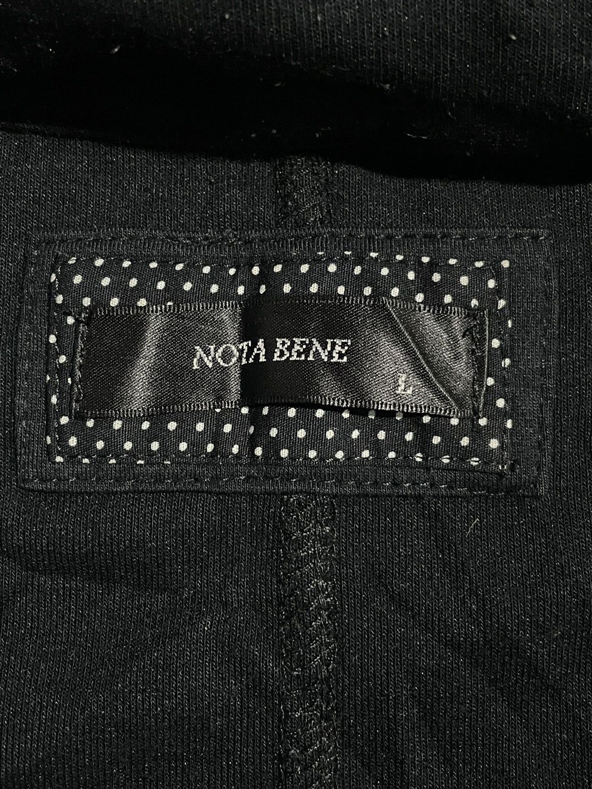 Japanese Brand Japanese Brand Nota Bene Jacket Detacable Hooded Size US L / EU 52-54 / 3 - 10 Thumbnail