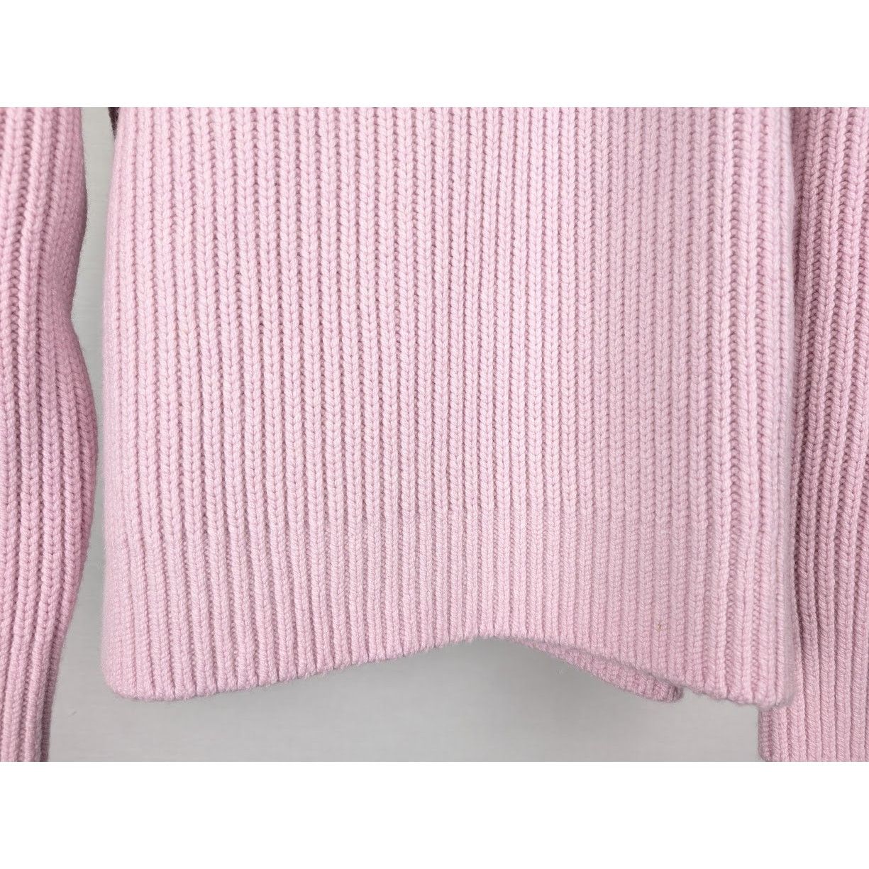 Bottega Veneta o1rshd1 English Rib Sweater Knit in Camelia L Size US L / EU 52-54 / 3 - 6 Thumbnail
