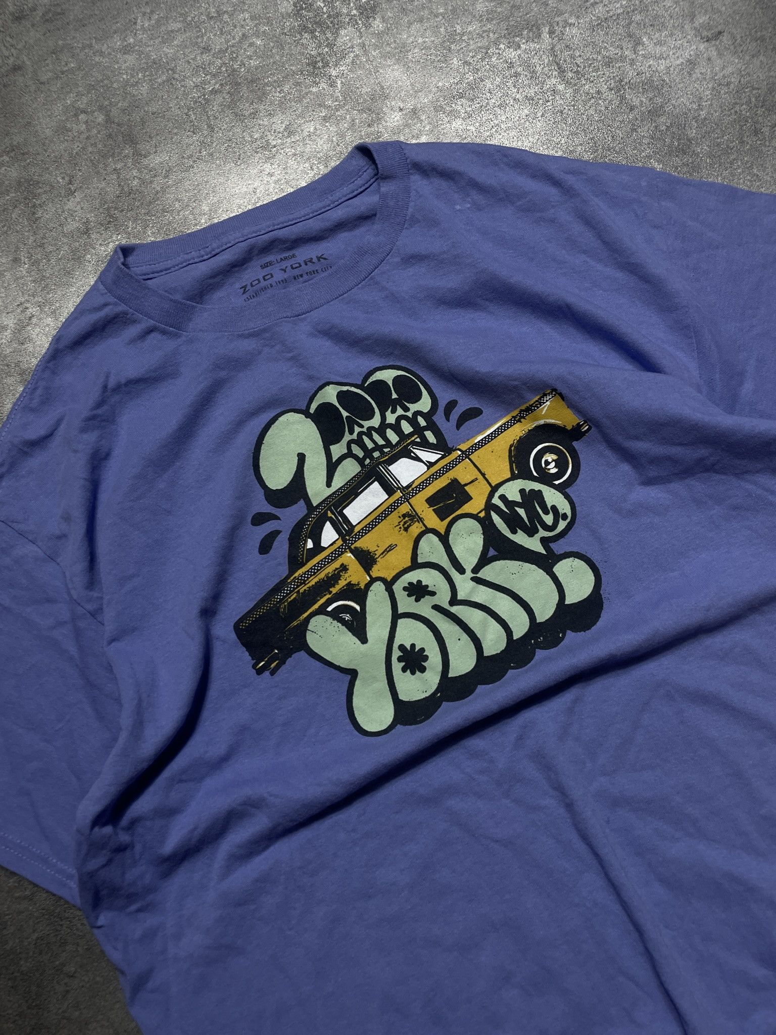 Zoo York Zoo York T-Shirt Taxi Spellout Hype Size US L / EU 52-54 / 3 - 2 Thumbnail
