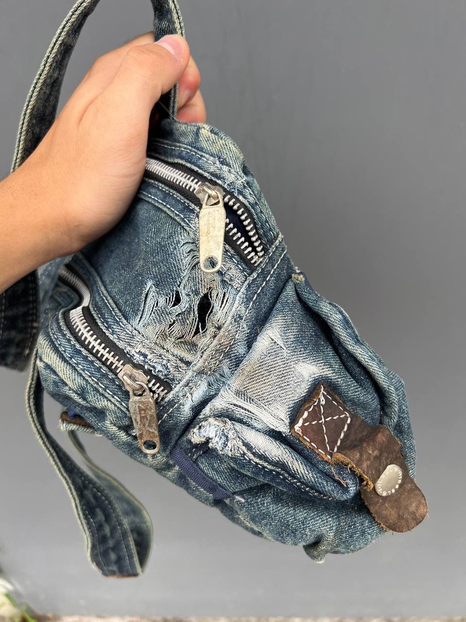 Vintage Vintage Diesel Distressed Y2k Bag Size ONE SIZE - 8 Thumbnail