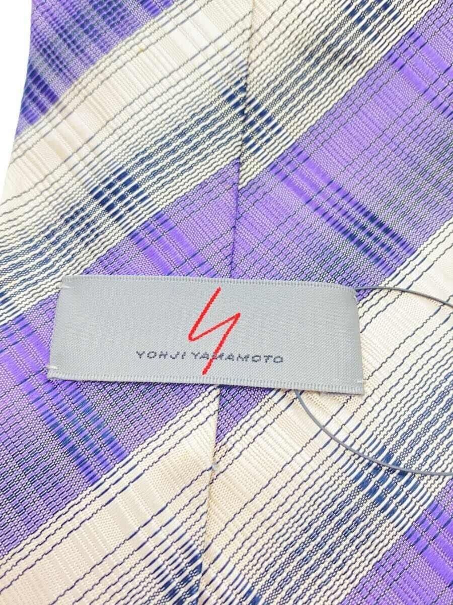 Yohji Yamamoto Asymmetrical Pattern Silk Tie Size ONE SIZE - 3 Thumbnail