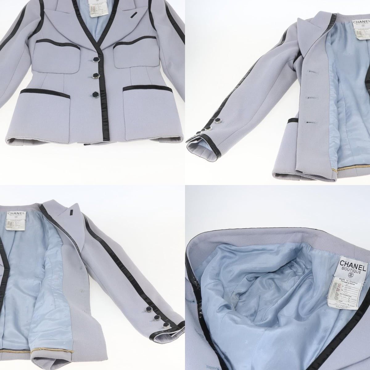 Chanel Chanel Setup Cotton CC Jacket Size US XXS / EU 40 - 4 Thumbnail