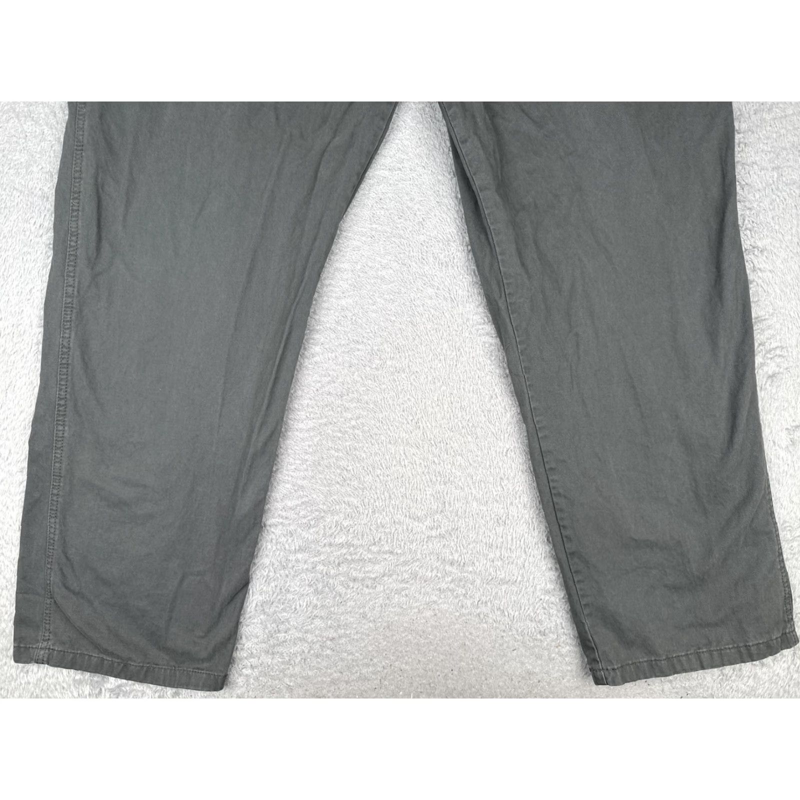 Wrangler Wrangler Workwear Pants Mens 44x32 Gray Carpenter Utility Cargo Cotton Twill Size US 44 / EU 60 - 2 Thumbnail