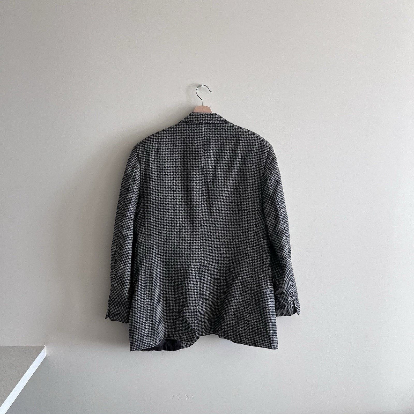 Corbin Vintage 1990’s Houndstooth Pattern Corbin Blazer Size 42R - 8 Thumbnail