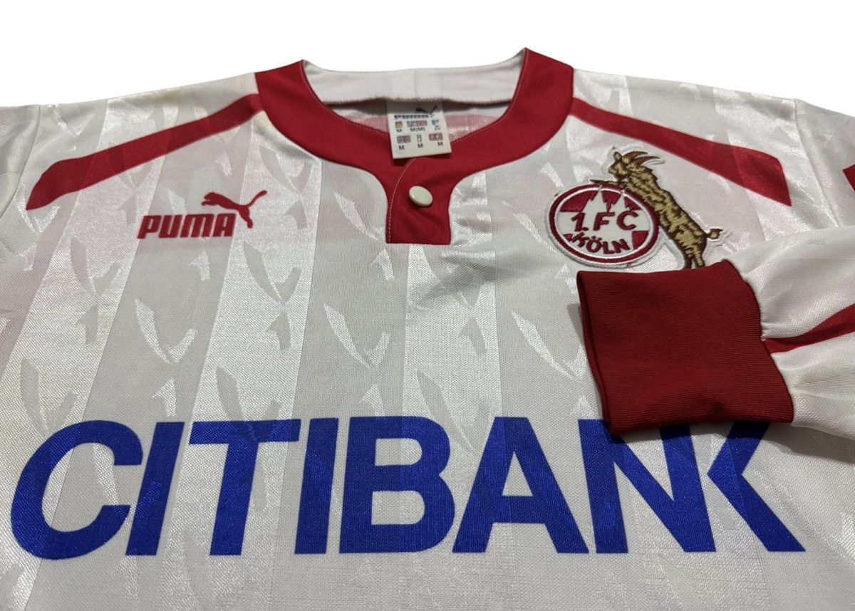 Puma Vintage FC Koln Puma Citibank Home 92/93 Size US M / EU 48-50 / 2 - 3 Thumbnail
