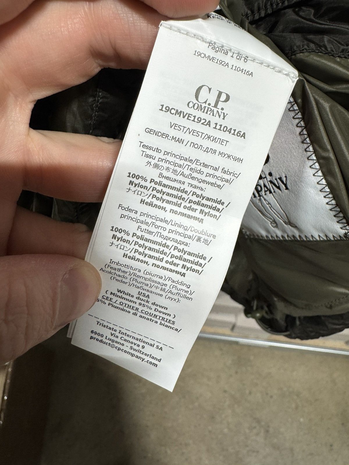 C.P. Company C.P Company DD Shell Down Vest NEW 800$ Size US M / EU 48-50 / 2 - 8 Thumbnail