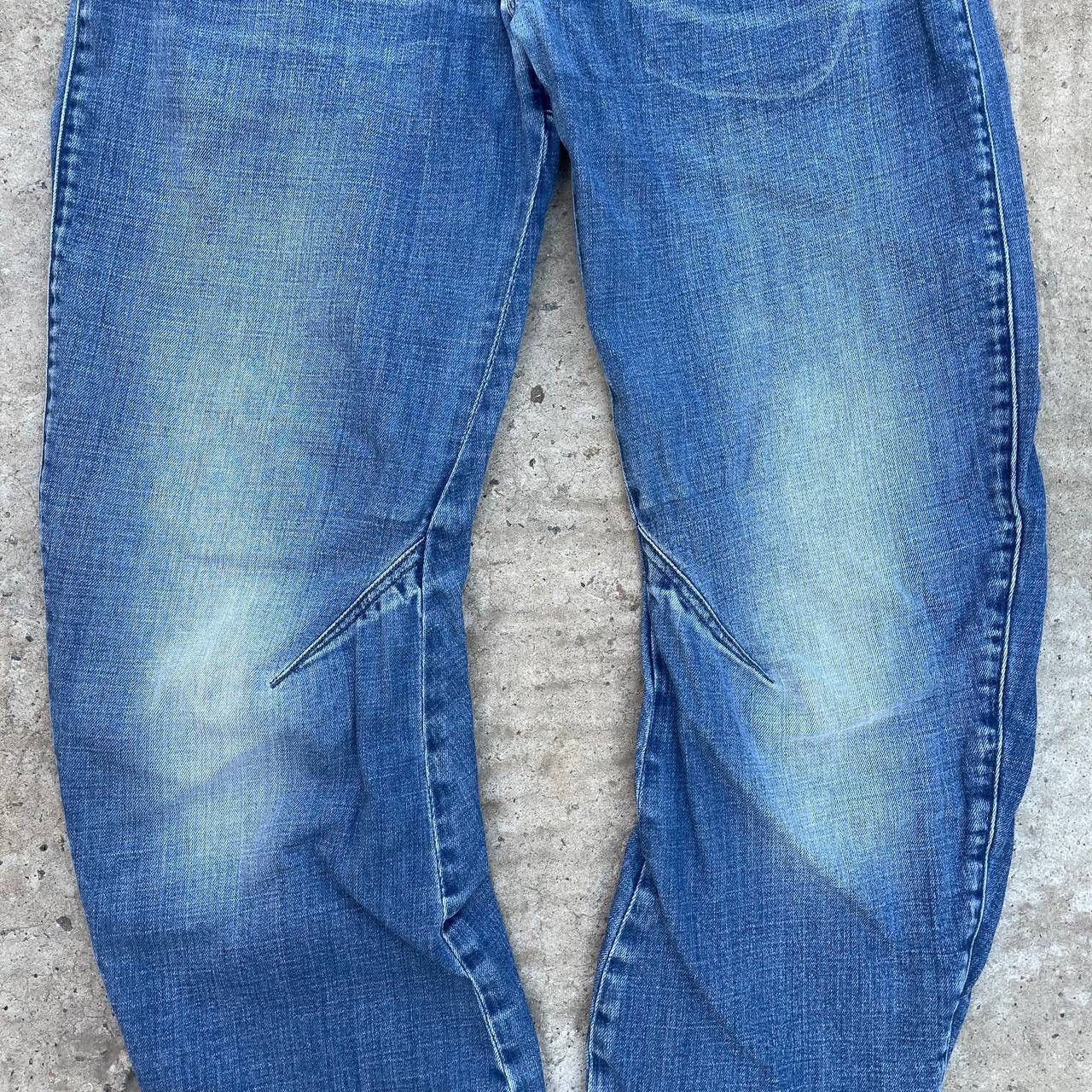 Le Grande Bleu (L.G.B.) Vintage Man’s G-Star Raw W28xL32 Y2K 00s USA Crazy Size US 28 / EU 44 - 12 Thumbnail