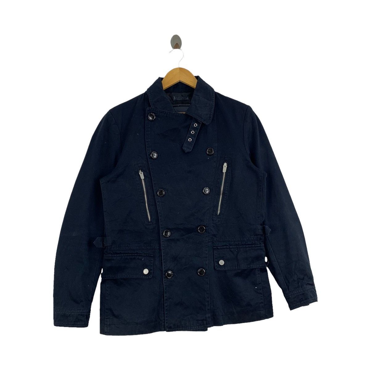 Zara ZARA MAN Fashion Designer Casualwear Peacoat Jacket Size US L / EU 52-54 / 3 - 12 Thumbnail