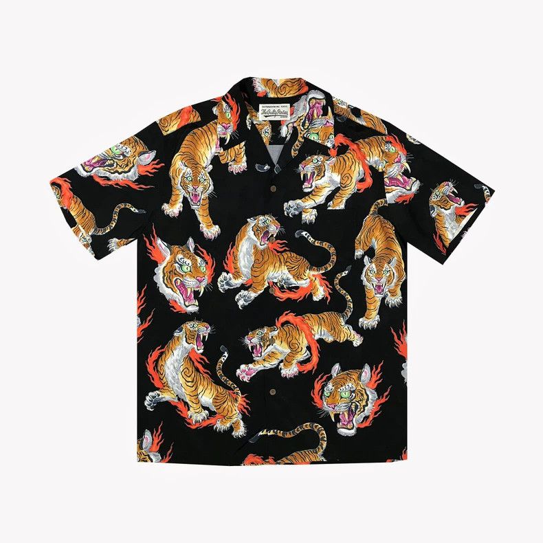 Wacko Maria wacko maria Tiger Tiger short-sleeved shirt 2503-Nextarrow Size US L / EU 52-54 / 3 - 2 Thumbnail