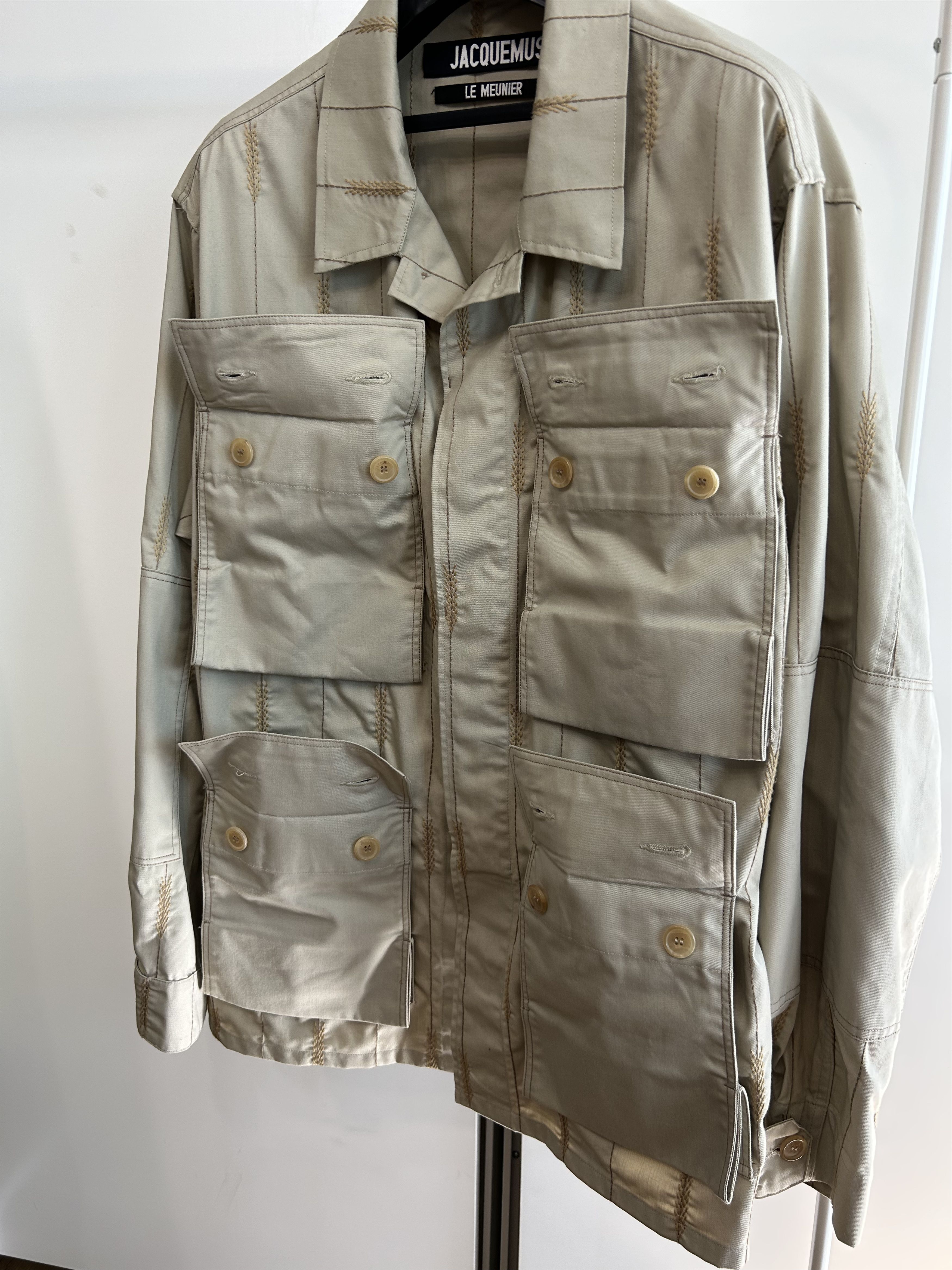 Jacquemus JACQUEMUS Embroidered Safari Collection Jacket Size US L / EU 52-54 / 3 - 7 Thumbnail