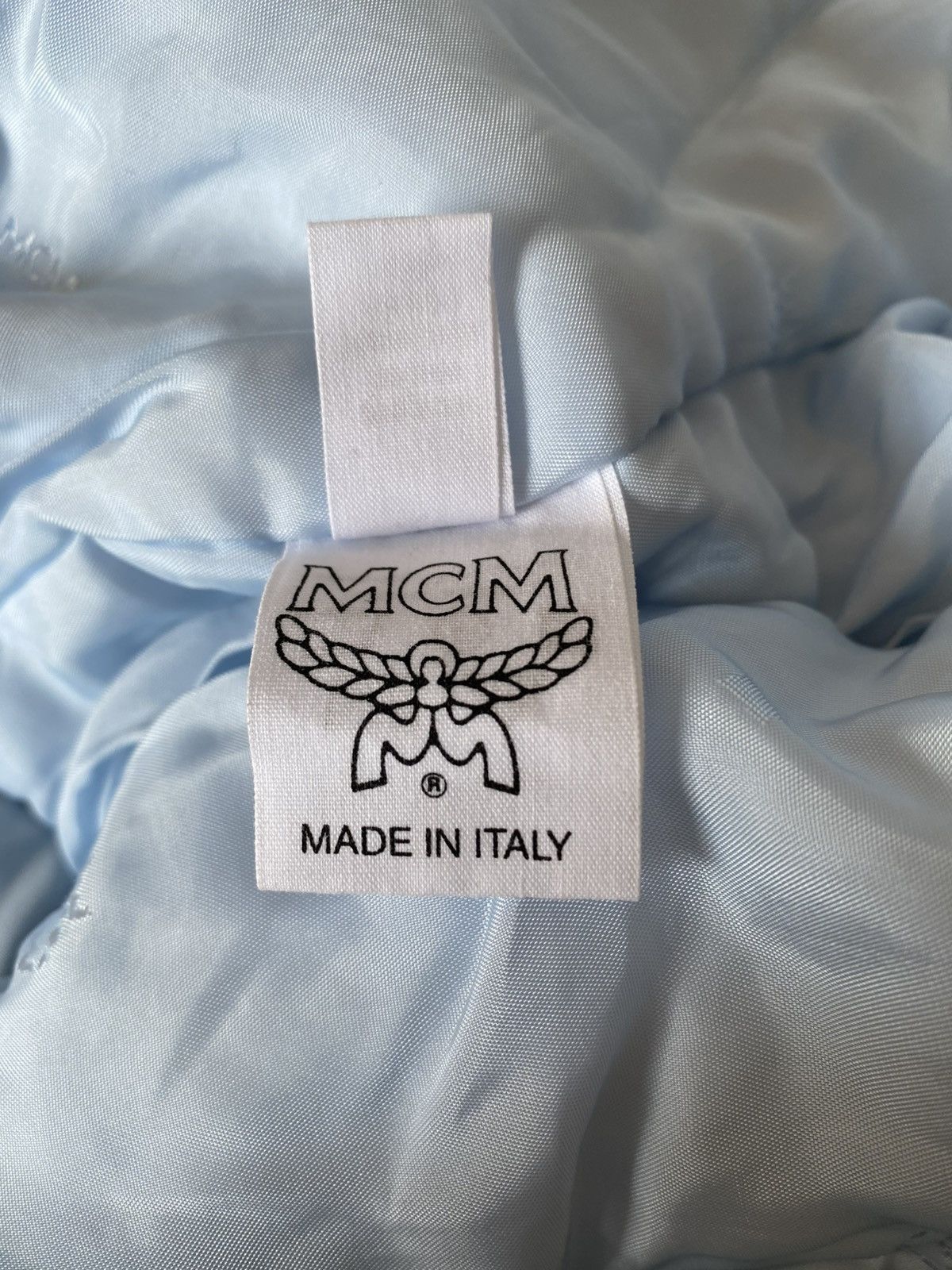 MCM Vintage MCM Ski Suit One Piece Light Blue Gold Snowflake Size 30" / US 8 / IT 44 - 8 Thumbnail