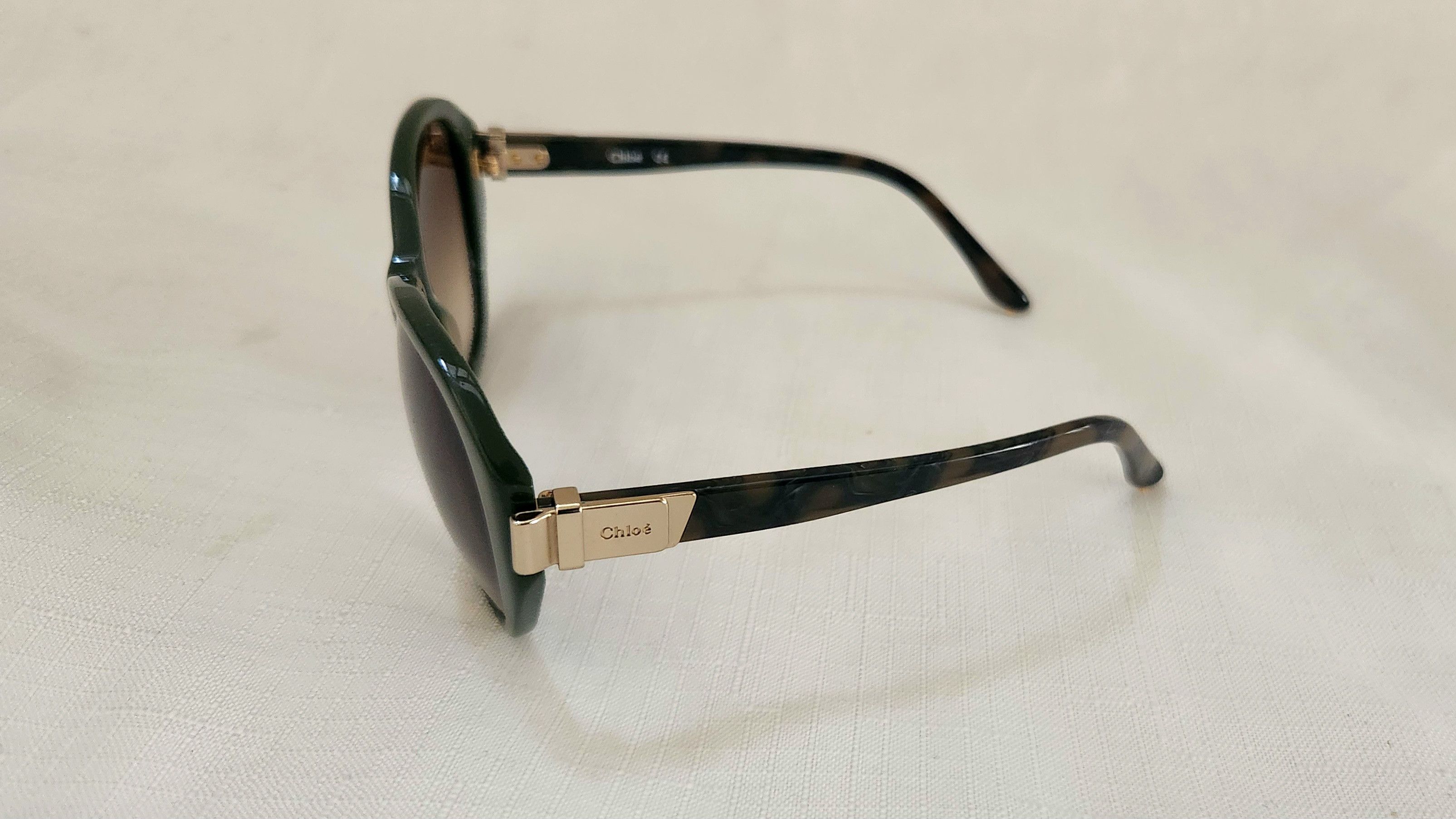 Chloe Chloe Green Brown Gradient Frame Sunglasses CL 2261 C04 140 Size ONE SIZE - 5 Thumbnail