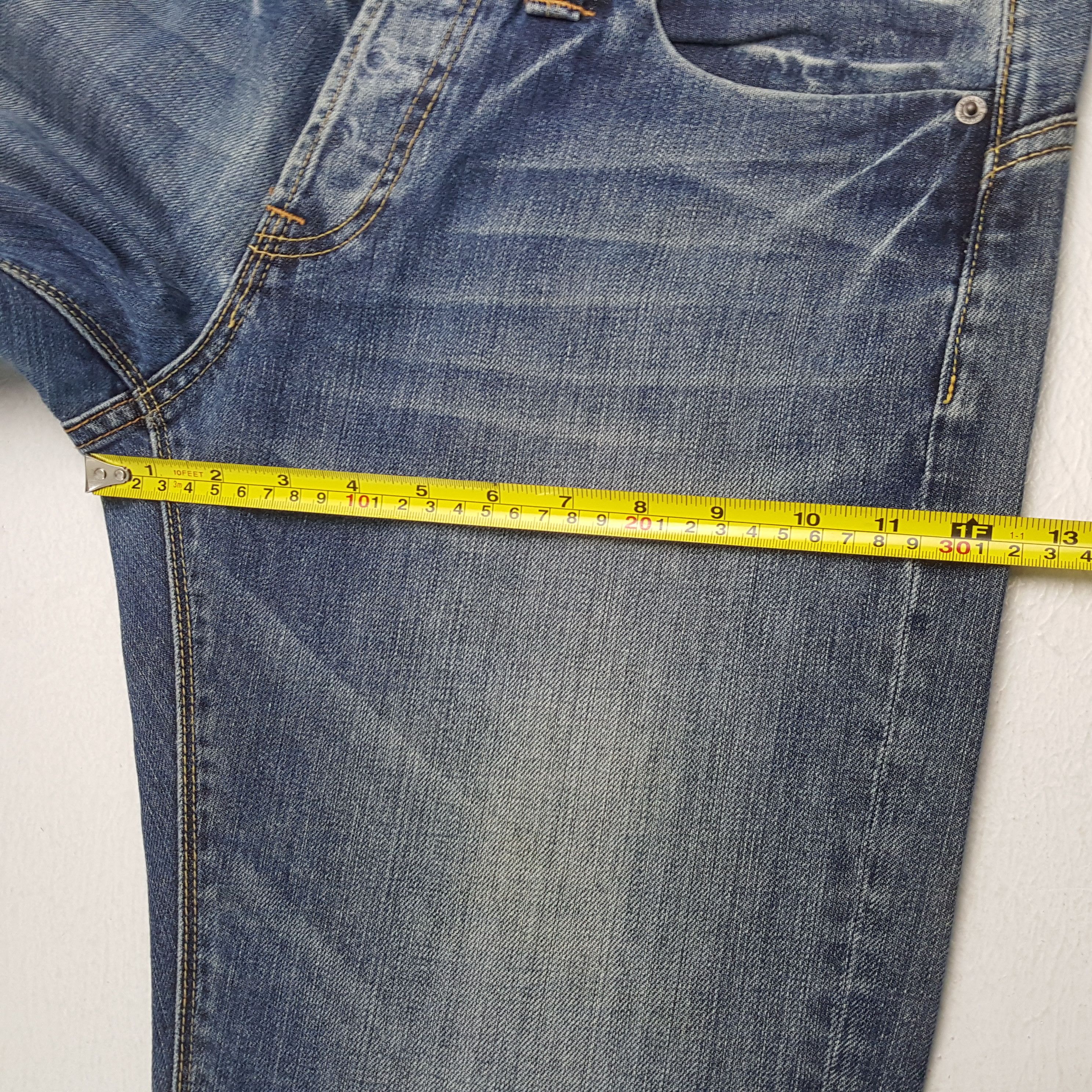 Christian Audigier × Ed Hardy × Vintage Vintage ED HARDY by CHRISTIAN AUDIGIER Italian Custom Jeans Size US 32 / EU 48 - 9 Thumbnail
