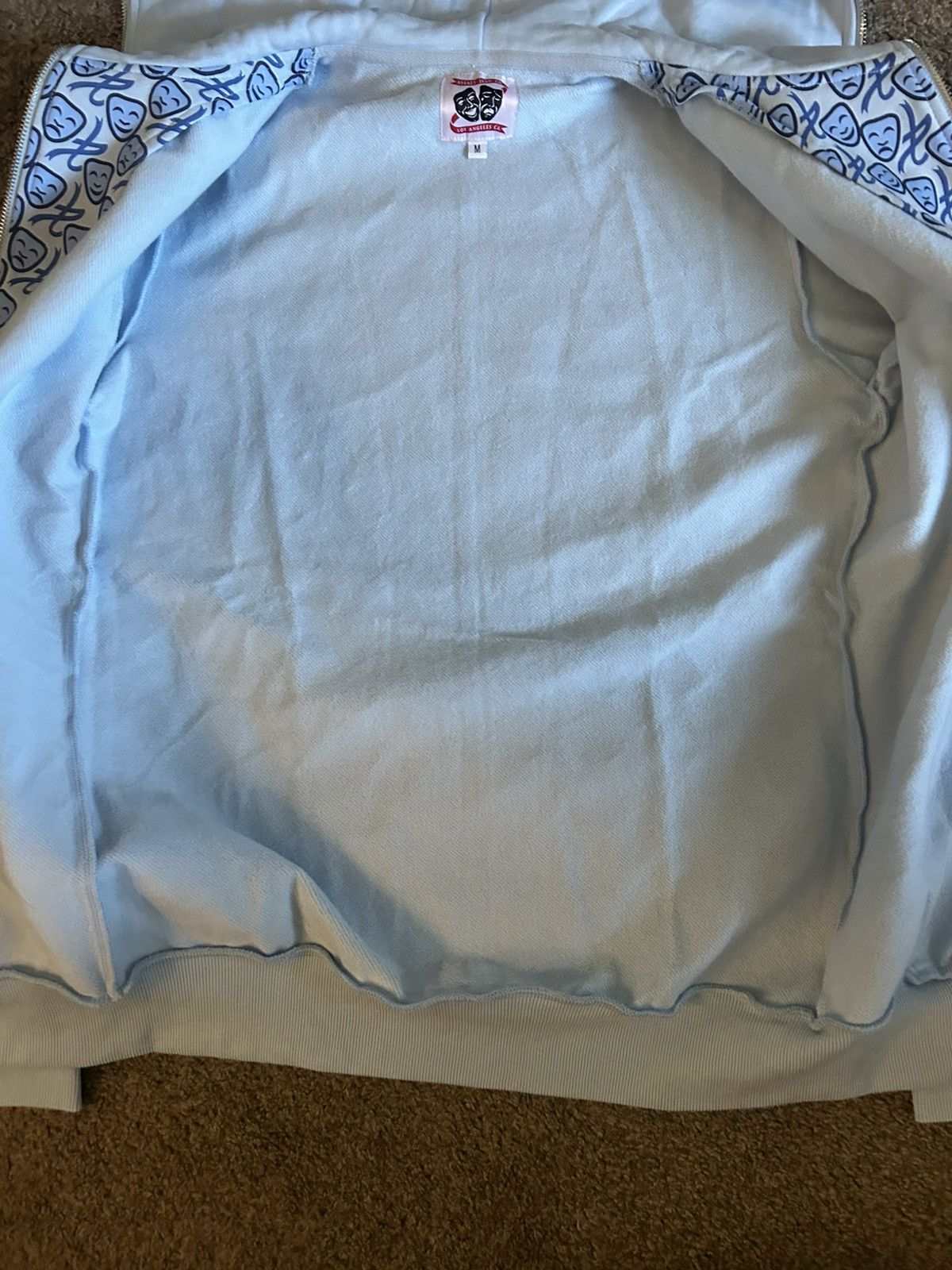 Asaali Baby blue laugh now cry later all over print Size US M / EU 48-50 / 2 - 8 Thumbnail