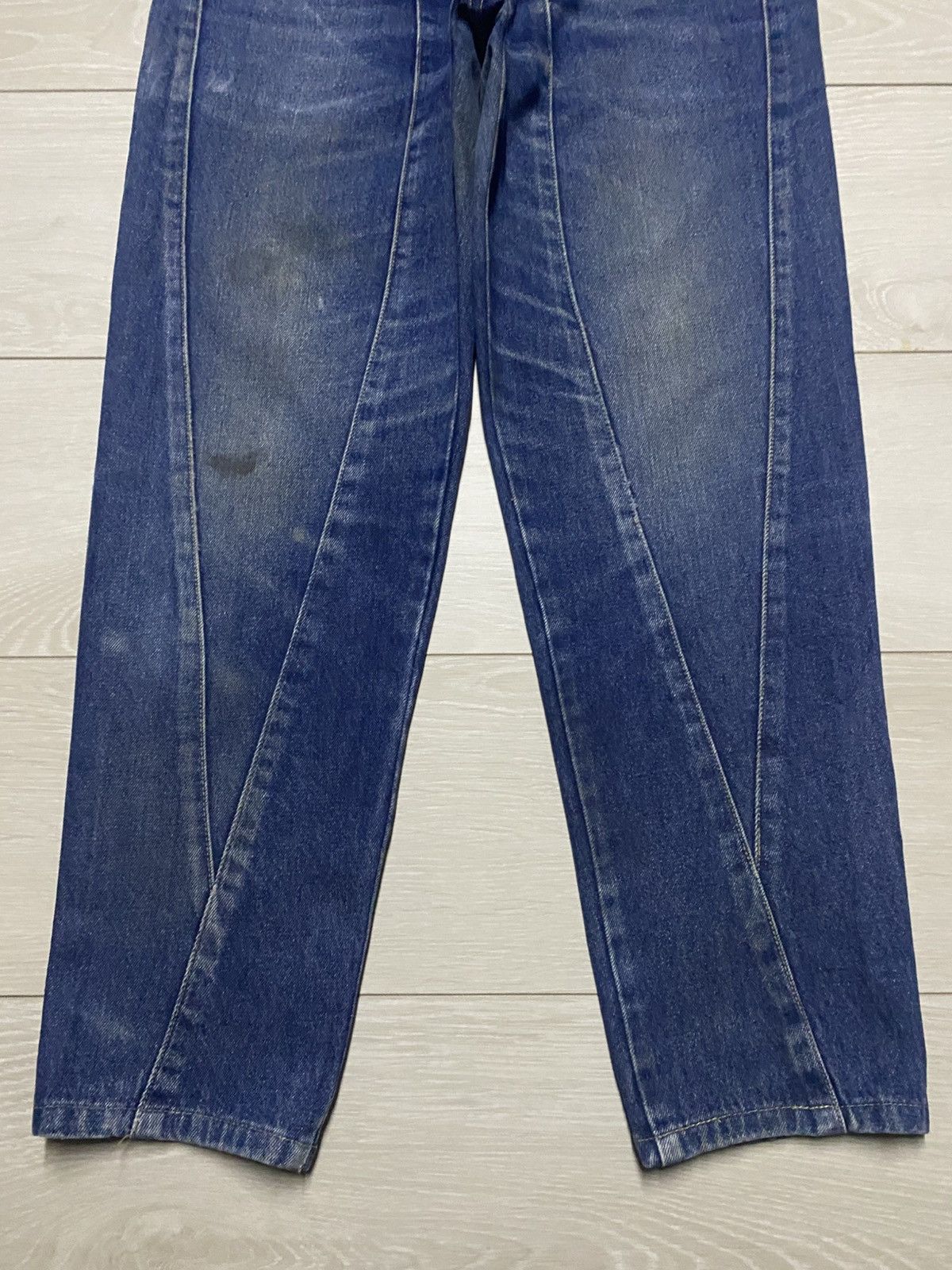 Columbia × Kith Vintage Japanese Brand Work Wear Repair Jeans Size US 29 - 5 Thumbnail