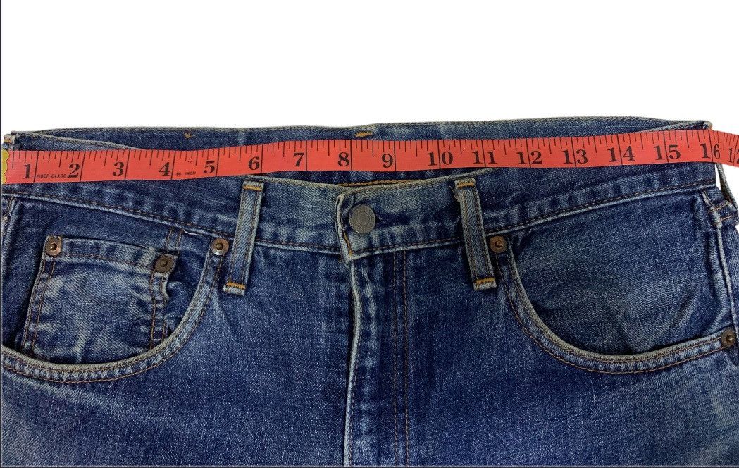 Levi's Levis Big E 502 Selvedge Japan distress Denim Size US 32 / EU 48 - 7 Thumbnail