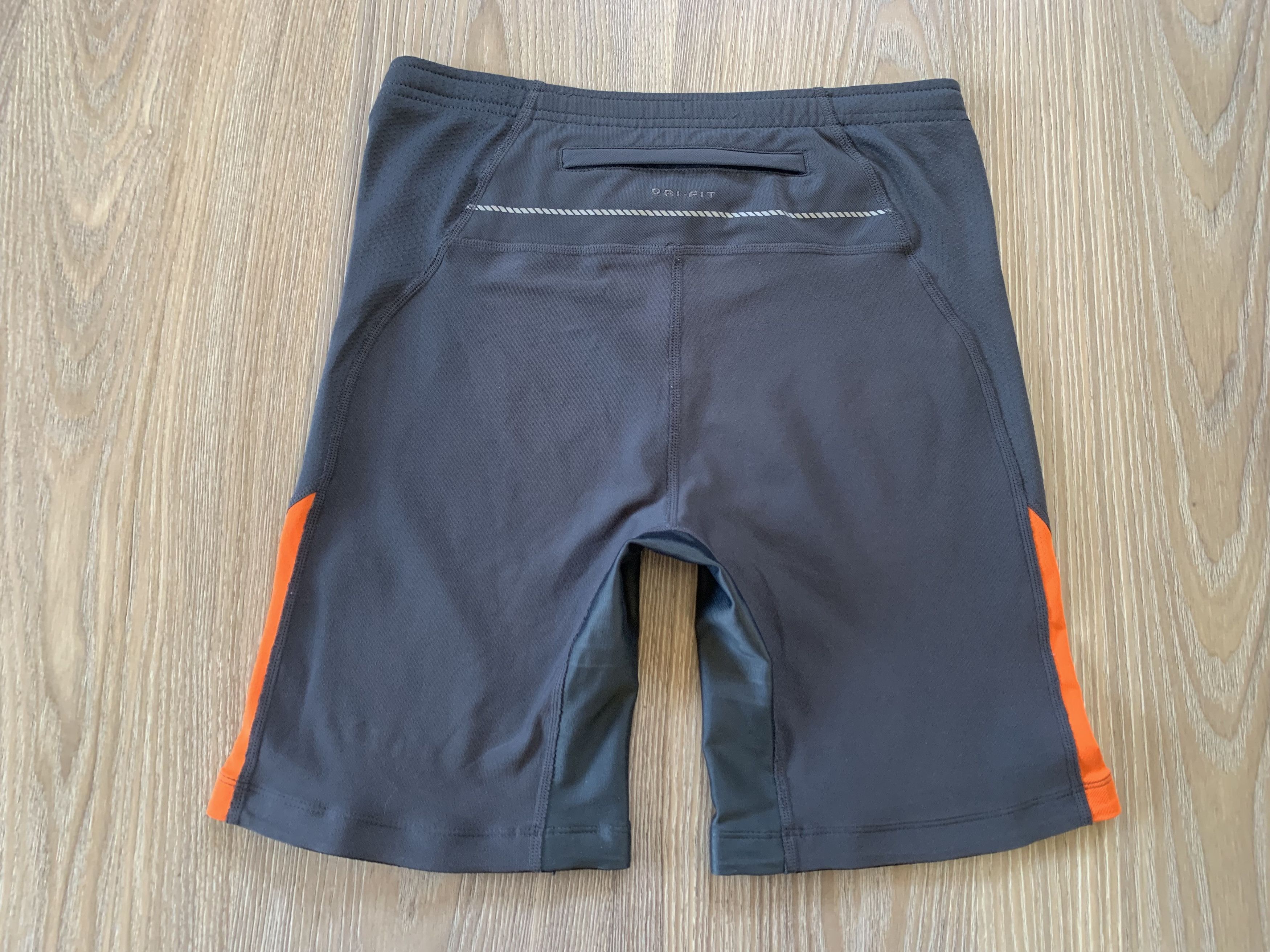 Nike Nike Mens Vintage Grey Running Shorts Size 31" - 3 Thumbnail