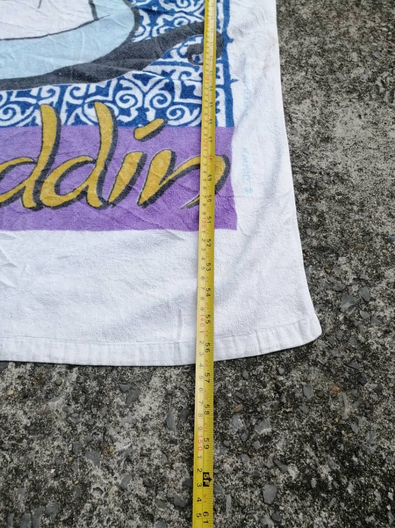 Disney × Vintage Vintage Disney Aladdin Genie Towel Size ONE SIZE - 5 Thumbnail