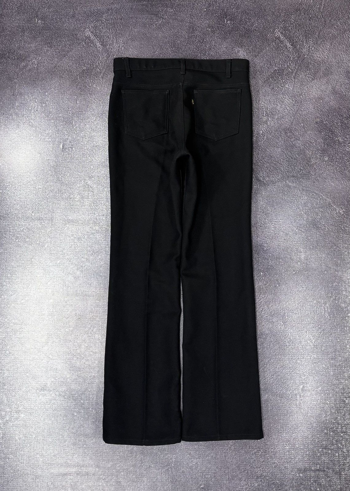 Levi's Vintage Levi’s Dacron Polyester Black Gold Tab Pants Jeans Size US 33 - 2 Thumbnail