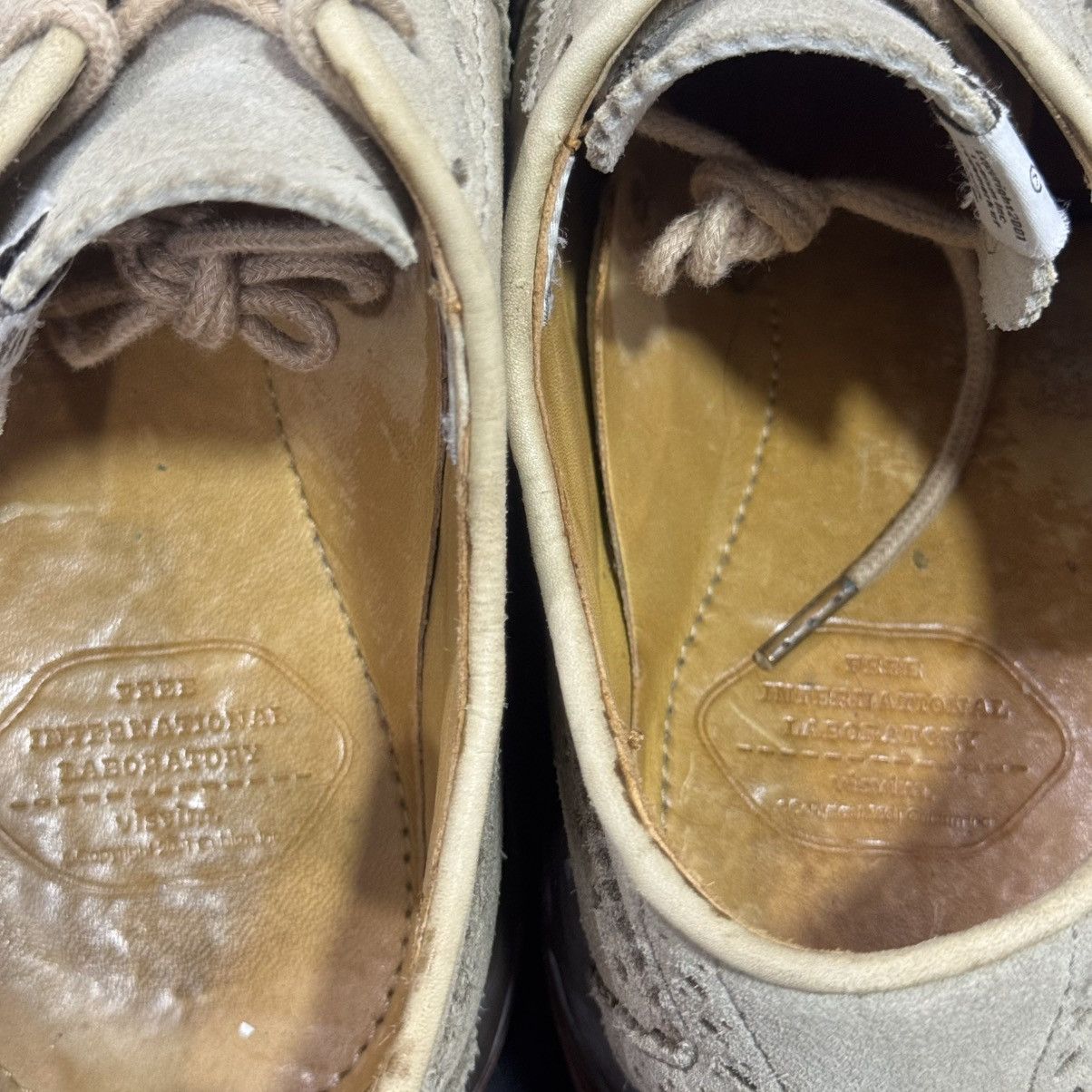 Visvim VISVIM PATRICIAN SAND WT FOLK WINGTIP SUEDE SHOES Size US 8.5 / EU 41-42 - 11 Thumbnail