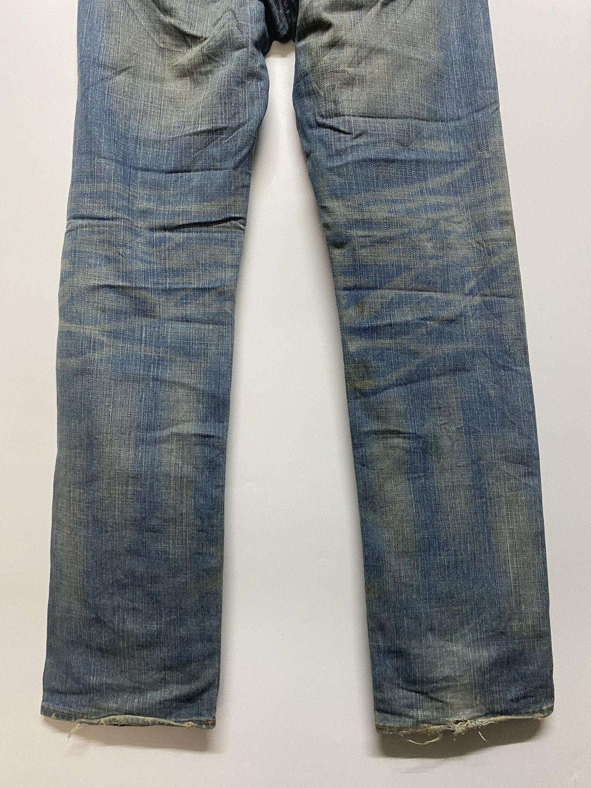 Designer × Japanese Brand GLHEART Japanese Brand Distressed Denim Jeans Limited Editio Size US 34 / EU 50 - 8 Thumbnail