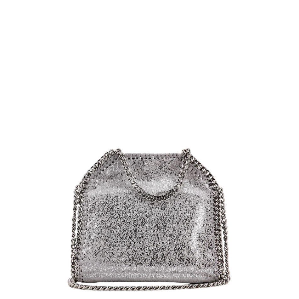 Stella McCartney STELLA MCCARTNEY Falabella Tiny Silver Tote Bag New/Authenti Size ONE SIZE - 2 Thumbnail
