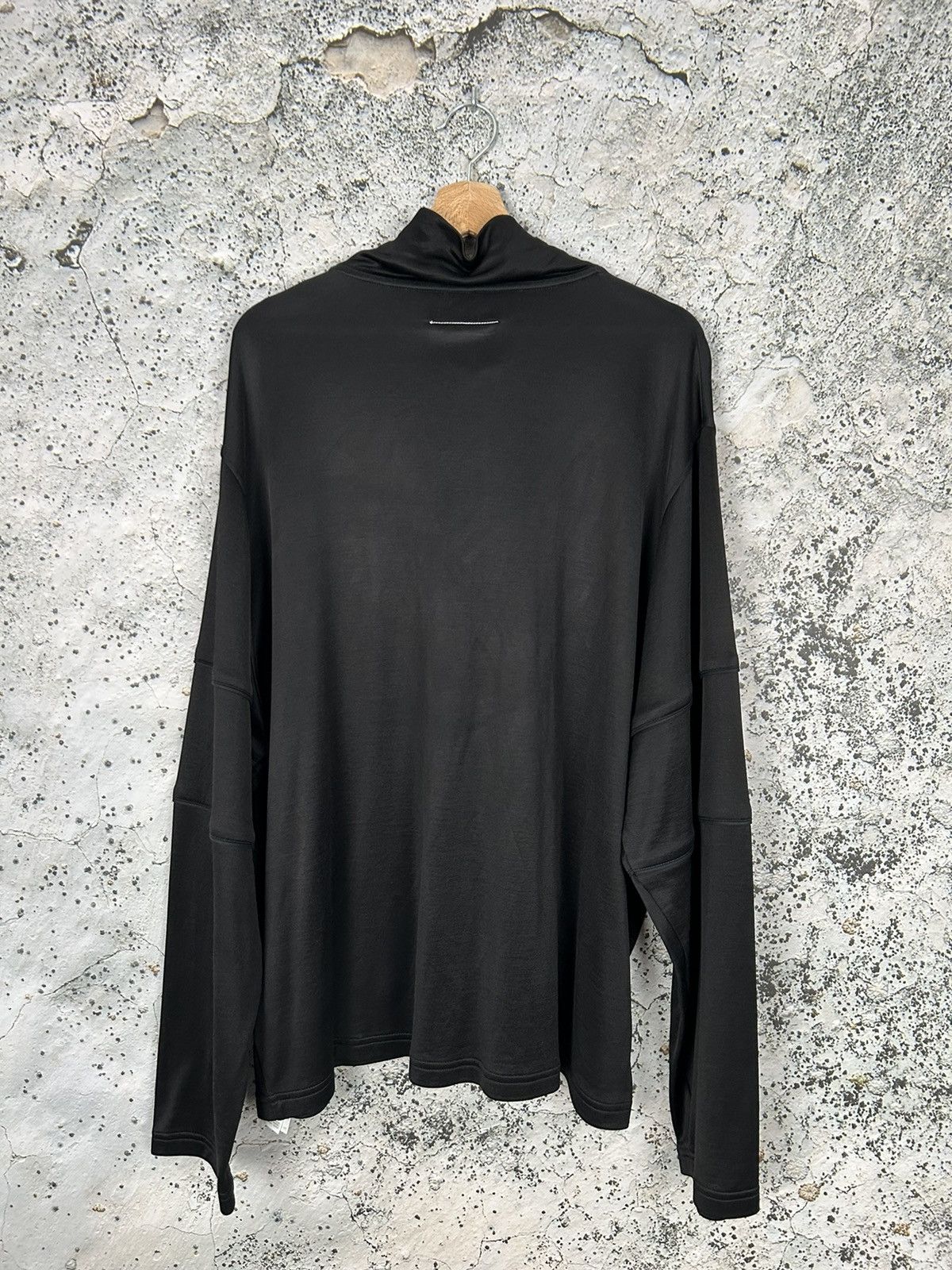 Designer Maison Margiela MM6 Paris Half Zip Sweatshirt/Longsleeve Size US L / EU 52-54 / 3 - 4 Thumbnail