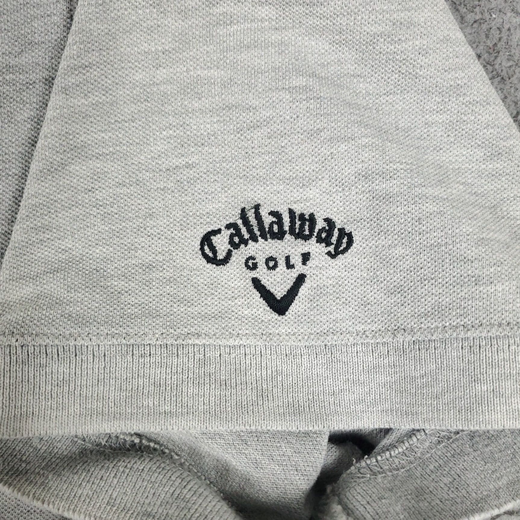 Callaway Callaway Polo Shirt Mens Large Gray Cotton Short Sleeve Regular Polo Shirt Mens L Gray Classic Brand Polo 90s? Size US L / EU 52-54 / 3 - 3 Thumbnail