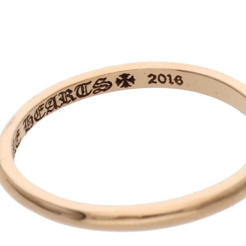 Chrome Hearts US6 Chrome Hearts 22k Gold Alphabet Bubblegum Ring 11 Size ONE SIZE - 4 Thumbnail