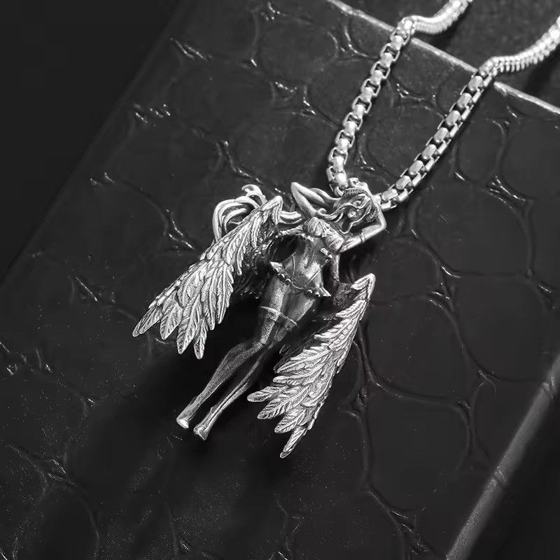 Jewelry Punk Sexy Gurl Necklace Gothic Chain Size ONE SIZE - 7 Thumbnail