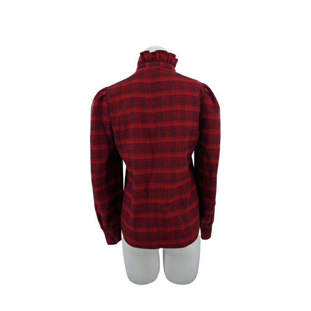 Isabel Marant Isabel Marant Etoile Ruffle Plaid Blouse Size Small Size S / US 4 / IT 40 - 2 Thumbnail