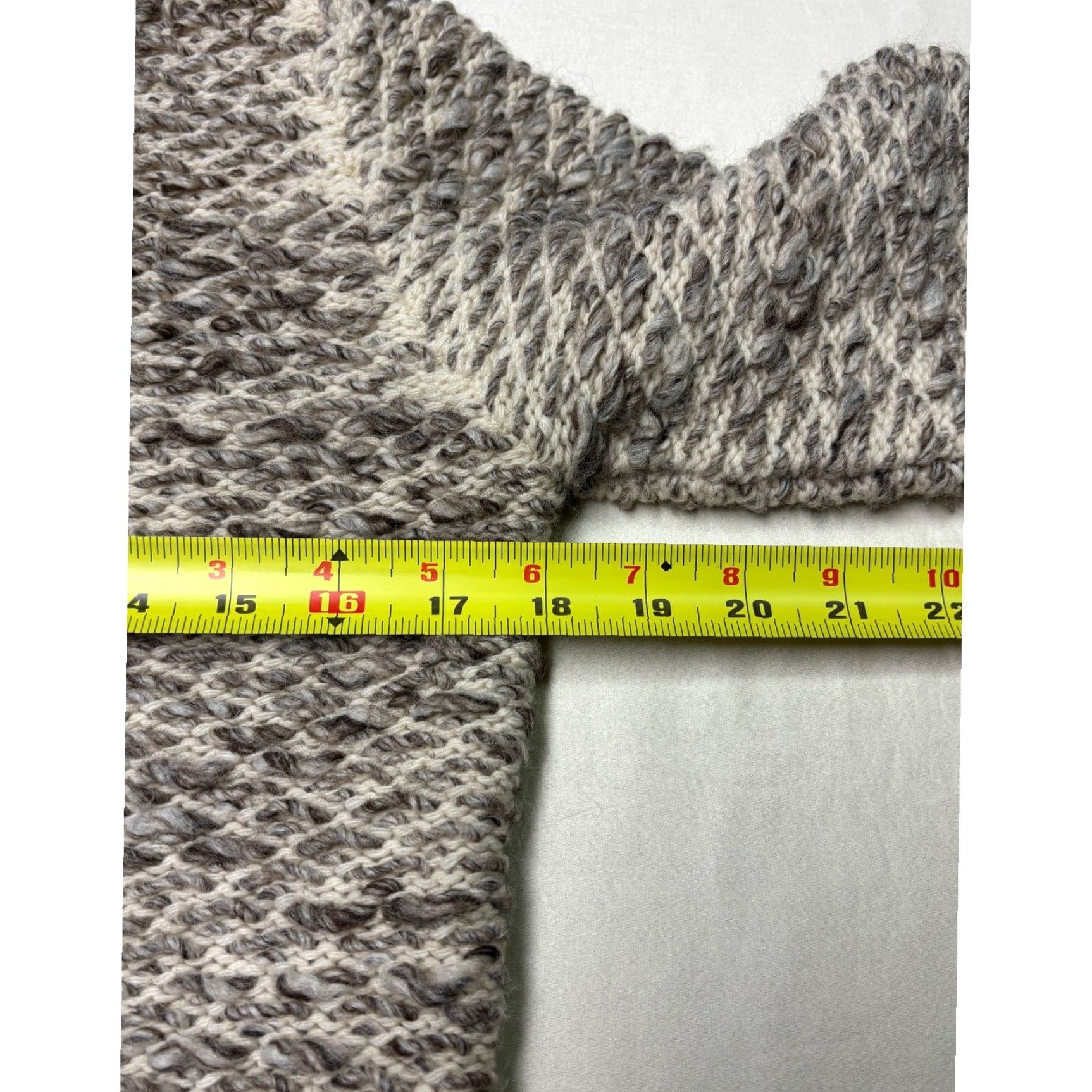 Roberto Collina Roberto Collina Merino Wool Alpaca Mock Neck Knit Sweater Grey Cream Made Italy Mal? Size M / US 6-8 / IT 42-44 - 7 Thumbnail