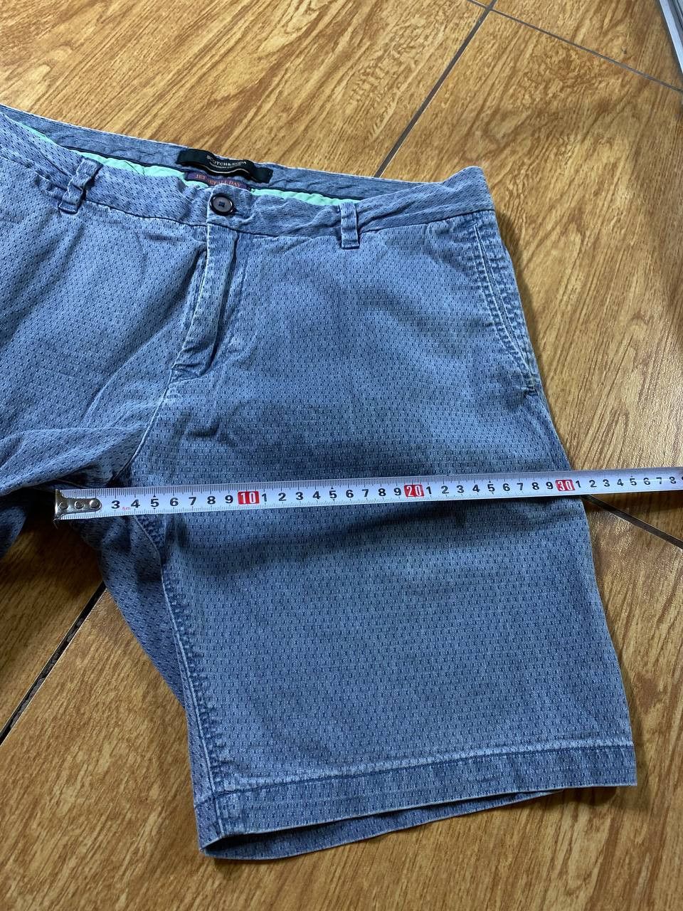 Scotch & Soda Scotch & Soda Blue Cotton 32 Shorts Size US 32 / EU 48 - 10 Thumbnail